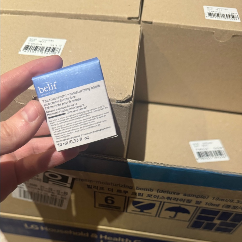 Belif True cream moisturing Bomb (24 units of 10 Ml)